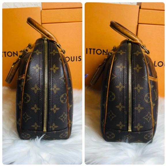 🎈Auth Louis Vuitton Monogram Trouville Tote Bag🎁 - Picture 8 of 16